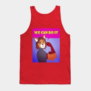 We Can Do It (Art by Hayley Evenett) Tank Top